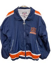 Auburn Tigers Vintage Windbreaker Jacket Genuine Stuff Brand Size L