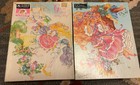 Lady Lovely Locks Jigsaw Puzzles 1987 Vintage COMPLETE 100 & 63 PC Sealed/Open — photo 1