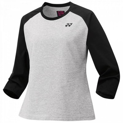 Yonex Women's Tennis/Badminton 3/4 Sleeves T-Shirt, 100% Cotton, Model 16580 NEW