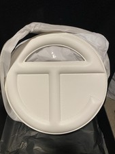 Telfar Large Circle Bag White