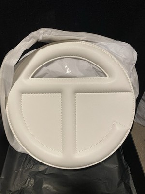 Telfar Large Circle Bag White