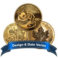 1 Troy oz Random World Gold Coin .999 Fine Impaired 5238.73 per troy oz