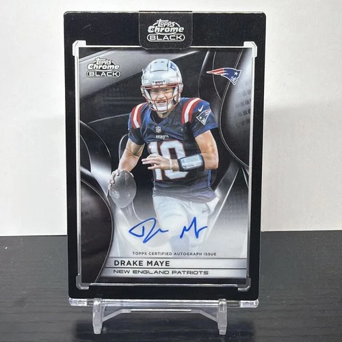 2025 Topps Chrome Drake Maye Chrome Autographs (RAW)