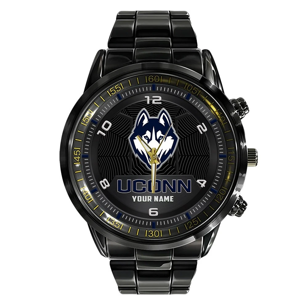 Uconn Stainless Steel Watch