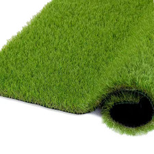 ECO 1.38 Pile Height 6 Ft. X 8 Ft. Green Artificial Grass Turf