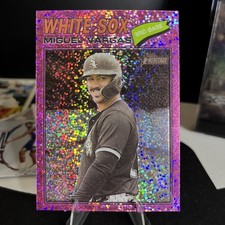 2026 Topps Heritage - Miguel Vargas #61 Chrome Pink Sparkle Refractor