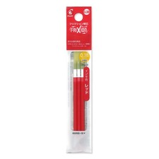 Pilot Frixion Ball Pen Refill Red Ink Cartridge Slim and Ball 3 Set of 3