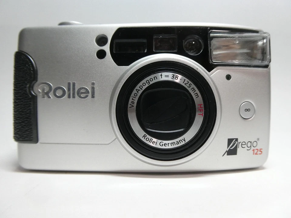 Rollei Prego 125 *RARE* Tested AF Compact 38-125mm Apogon Zoom Boxed 35mm Camera - Image 3 of 4