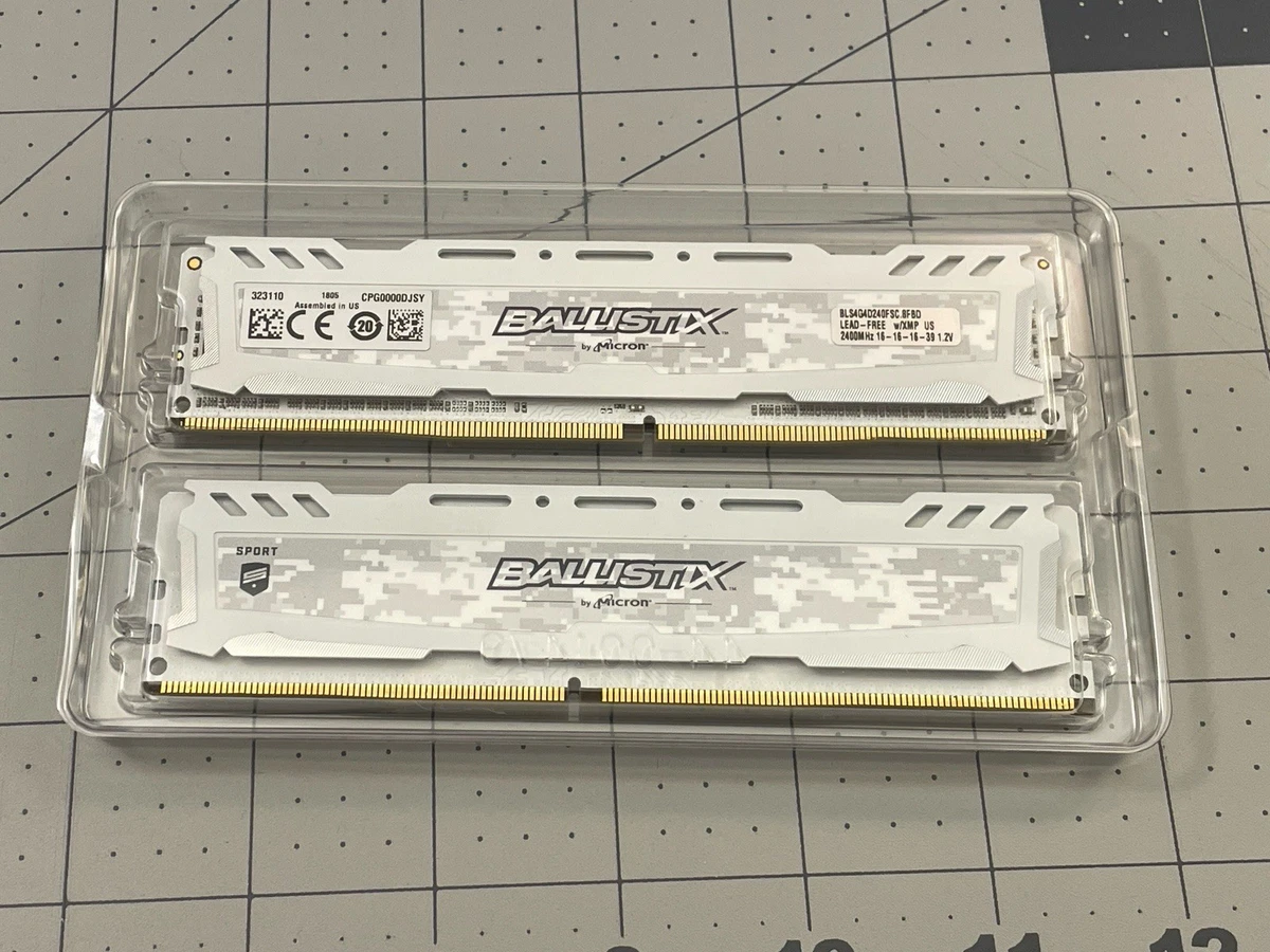 DDR4 SDRAM Ballistix 4 GB Capacity per Module Memory (RAM) for
