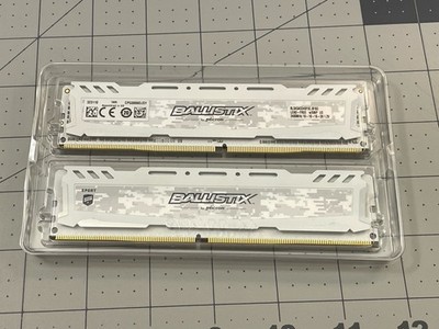 2x4GB DDR4 2400MHz BALLISTIX  RAM (8gb Total)