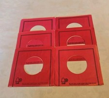 45 RPM 7" RECORD SLEEVES CO. SLEEVE 6 PACK SEE PHOTOS Bell Records SLV360