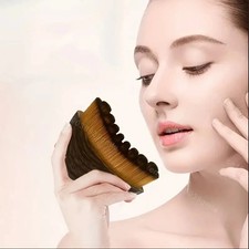 Lymphatic Drainage Face Brush Contoured Sculpting Massager for Puffiness Reducti