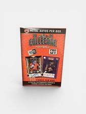 NFL 2024 Collective Football Trading Card BLASTER Box [10 Cards 2 Metal Autos]