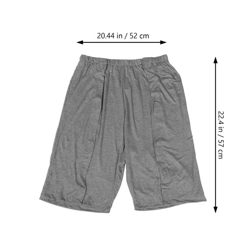 Breathable Patient Ward Post-operative Care Pants Man Elder Trousers Men - Picture 10 of 12