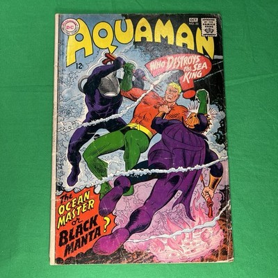Aquaman #35 (DC Comics October 1967) 1st App Black Manta KEY RUN