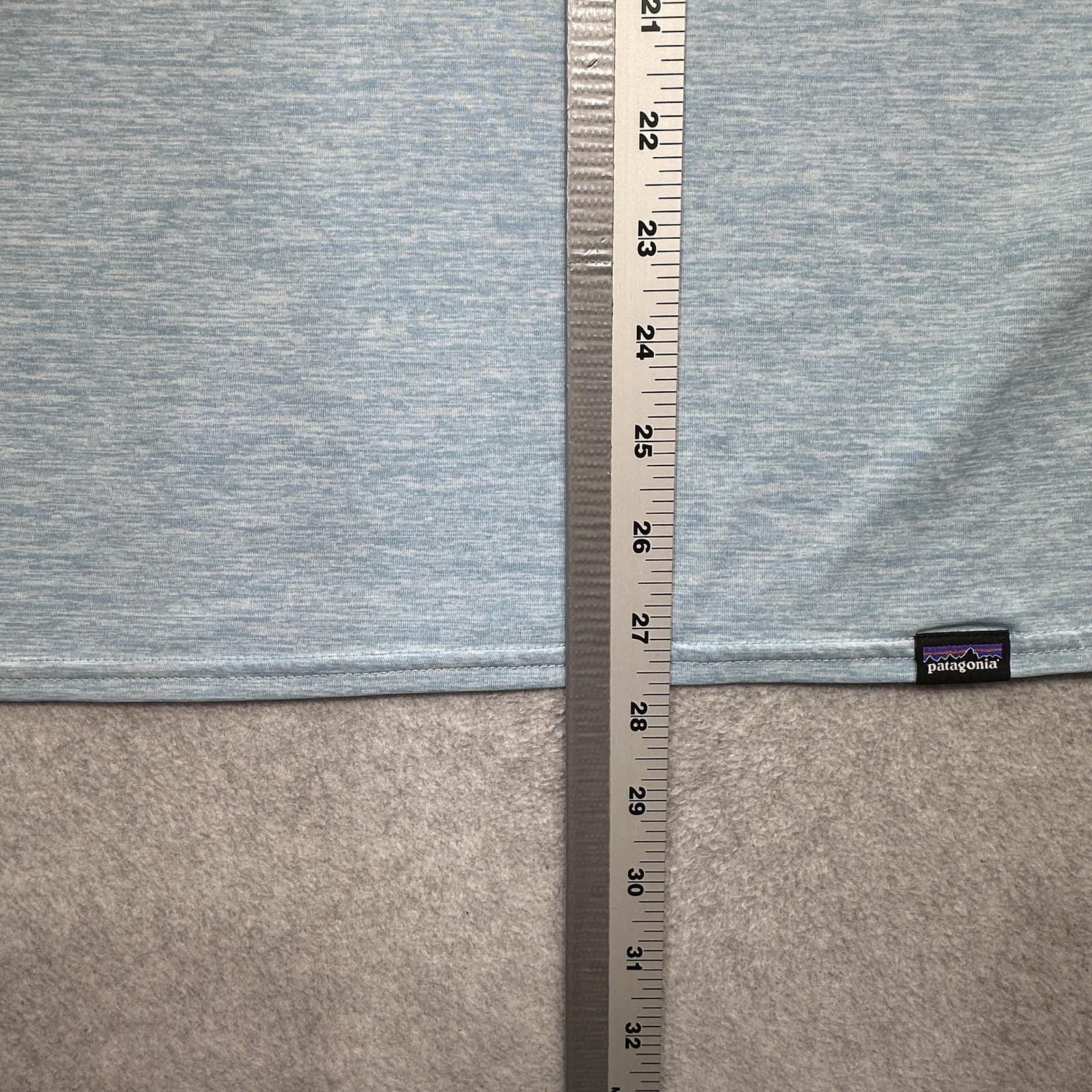 Patagonia Capilene Cool Daily  Shirt Mens Large Blue Short Sleeve Performance thumbnail 8