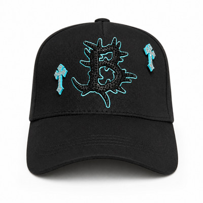El Barbas Hats ''Barbas Heaven'' - Black Snapback Hat
