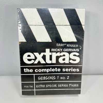 NWT Ricky Gervais Extras The Complete DVD Series Season 1 & 2 Set Finale Special
