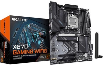 (Factory Refurbished) GIGABYTE X870 GAMING WIFI6 DDR5 AM5 AMD ATX MOTHERBOARD