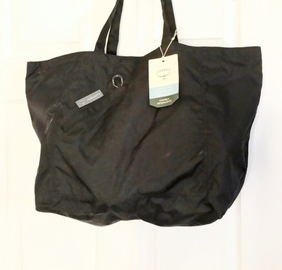 Osprey Remnants Essential Tote Bag 38L Capacity Color: Kodra DTC Black 