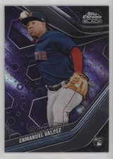2023 Topps Chrome Black Purple Mini-Diamond Refractor /150 Enmanuel Valdez 10p6