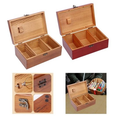 Holz Nähkasten Vintage Geschenk Anfänger Multifunktionale Nähutensilien Halter