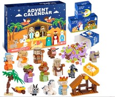 Advent Calendar 2025 XMAS Tree Building Blocks Set Countdown Family Boxes new