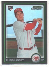 Chris Heisey Pick Your Favorite (Drop Down) Rookie RC Refractor Auto Reds
