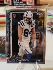 2025 Topps Chrome Tyler Warren Rookie 346 Indianapolis Colts Rc