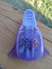 EK Success Paper Punch Intricate Corners Purple 1.5" Wide Scrapbooking Crafts