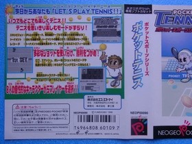Neo Geo Pocket Package Only Np  Tennis Snk Neogeo Japanese Import