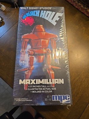 MPC 1979 DISNEY THE BLACK HOLE MAXIMILLIAN 11'' MODEL KIT FIGURE NEW & SEALED