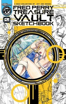 Fred Perry Treasure Vault 2025 Sketchbook 2 Gold Perry Furry 1st New NM
