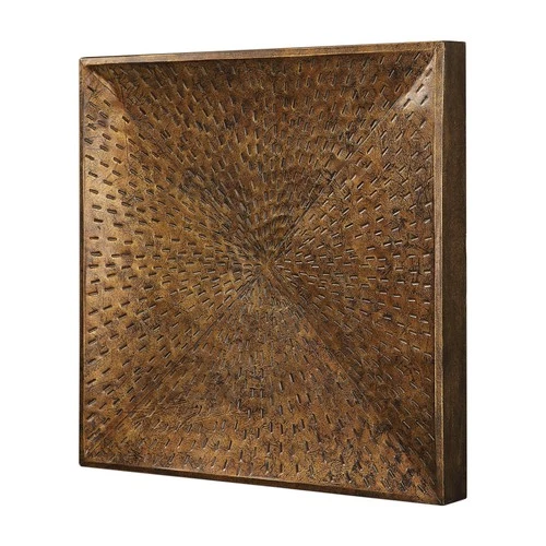 UTTERMOST 04170 BLAISE BEVELED IRON PIERCED WALL ART HEAVILY ANTIQUED BRONZE - Picture 5 of 6