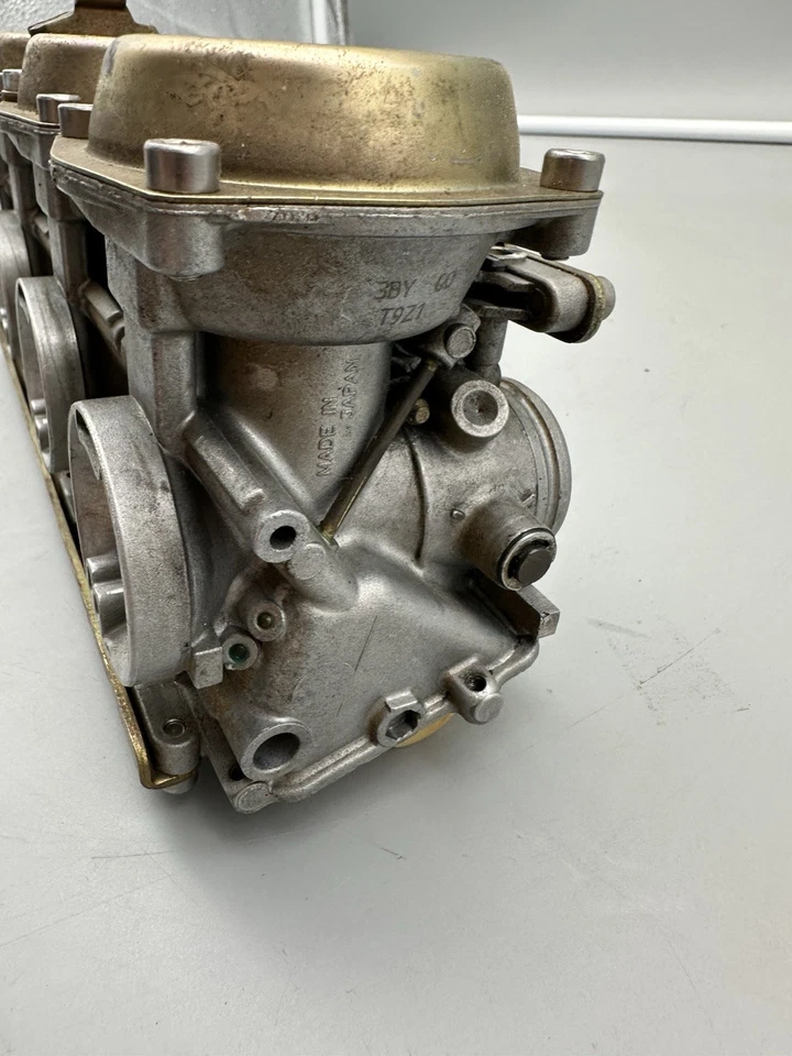 BANCO CARBURADOR YAMAHA FZ750 3BY UNIDAD CARBURADOR CONJUNTO ORIGINAL S0100 Foto 4 de 4