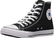Converse All Star Chuck Taylor High Top Sneakers Black Size Men 6.5 Women's 8.5