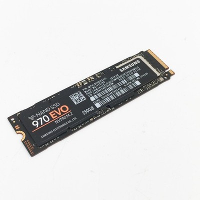 Samsung 250GB 970EVO SSD NVMe M.2 Interne Solid State Drive Schwarz
