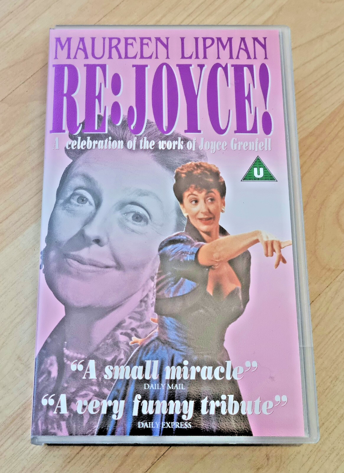 Re:Joyce - Maureen Lipman - Joyce Grenfell - VHS Video Tape