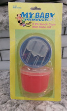My Baby Product Snack Cup Set, 2-Pack, Vintage, Sealed, NEVER OPENED