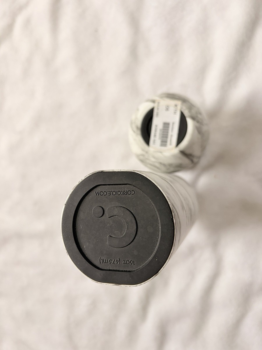 Kith for Corkcicle Canteen Marble Water Bottle and Cup Stainless