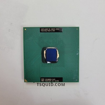 Intel Pentium III SL52Q 933/256/133/1.75V Socket 370 CPU Processor Coppermine