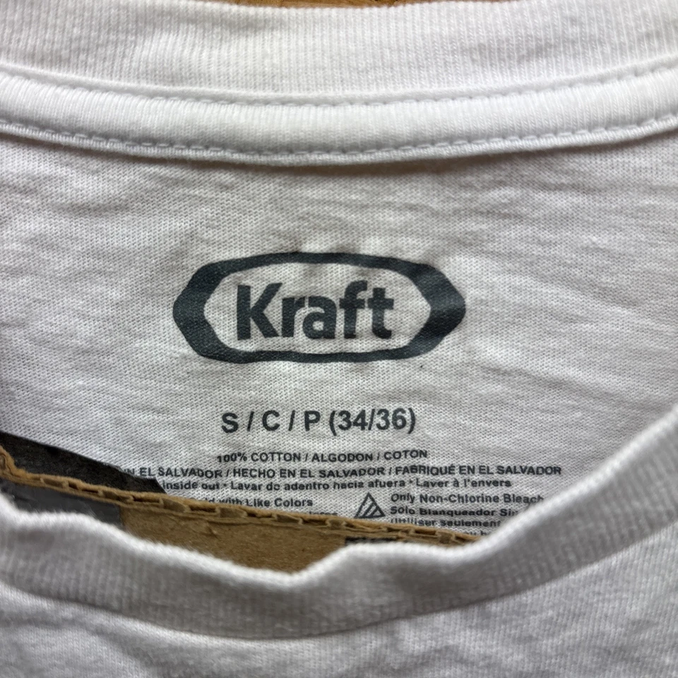 Camiseta Kraft Kool-Aid blanca manga larga vintage para hombre TALLA MEDIANA Foto 3 de 4