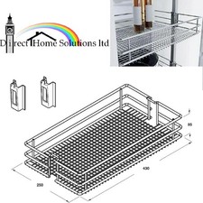 Spare Tray Mesh Basket only for 300 mm Cabinet Pull Out Larders 54725351 Hafele