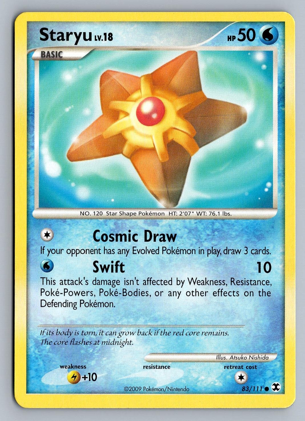 STARYU 83/111 COMMON RISING RIVALS POKEMON LP