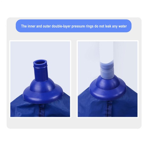 NUOVO Kit Pulizia Climatizzatore Split AC Coil Cleaner Impermeabile Copertura Borsa - Foto 5 di 12