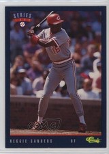 1993 Classic Update Blue Travel Edition Reggie Sanders #T82 1z4