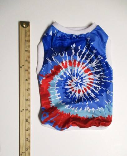 Pet Dog Clothes Small Red Blue Multi Color Shirt *FREE SHIP