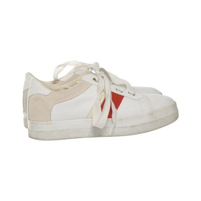GANT, Sneaker, Größe: 39, model: aurora, Leder, Weiß/Rot, Damen #1CP