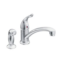 Moen Chateau Single Handle Deck Mount Kitchen Faucet Chrome 67425