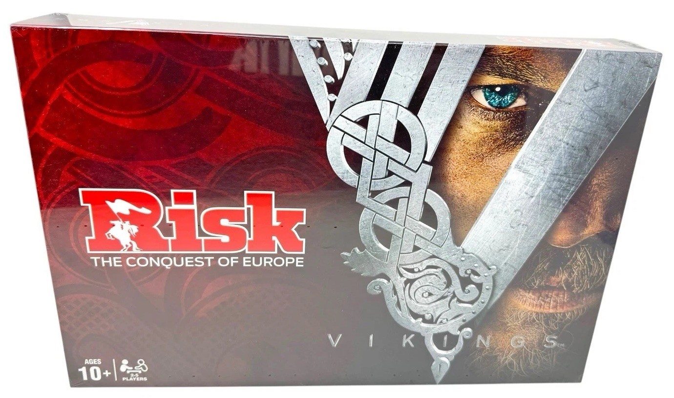 Risk La Conquista de Europa Vikingos Juego de Mesa Hasbro RISK - Nuevo - ES - IG TOYS